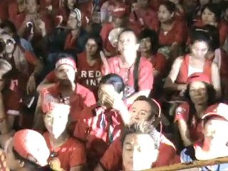 Les rouges attentifs au discours de Thaksin en duplex