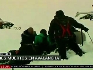 Avalancha en carrera de motos en Canadá, al menos 3 muertos
