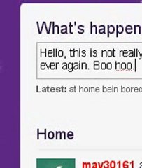 I hacked a twitter account