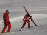 entrainement ski club st genis poussins sylvain  2010