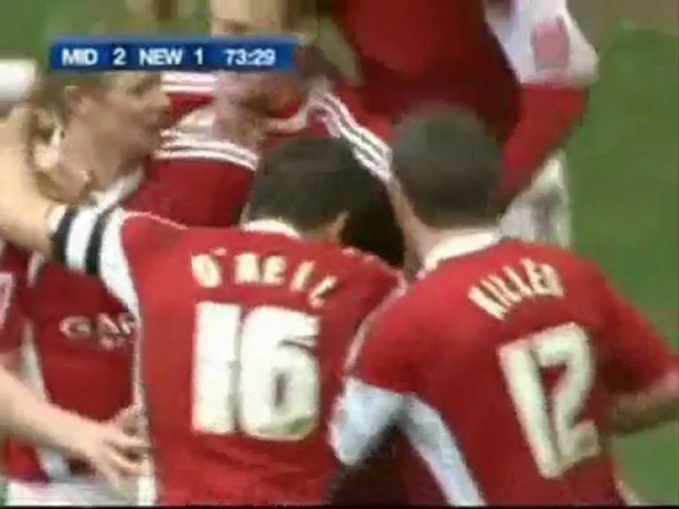 Middlesbrough vs Newcastle (March 2010)