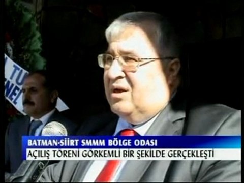 Batman SMMMO Yeni Hizmet Binası Açılış Töreni Kanal72 Haber