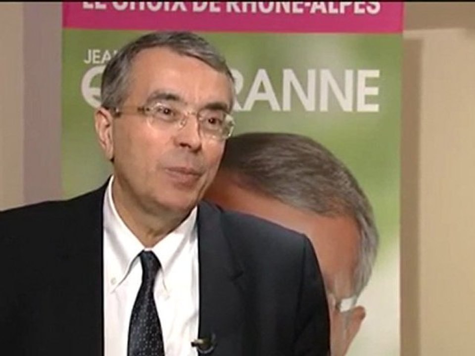 [France 3] JJ Queyranne réagit aux résultats du 1er  tour.