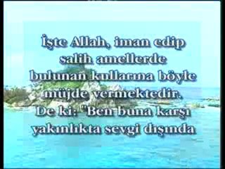 ALLAH İÇİN YAŞAMAK