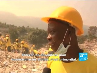 Deux mois après le séisme, Haïti entame sa reconstruction