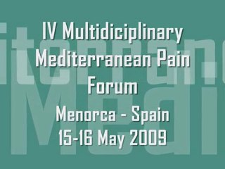 Presentation Multidisciplinary Mediterranean Pain Forum 2010