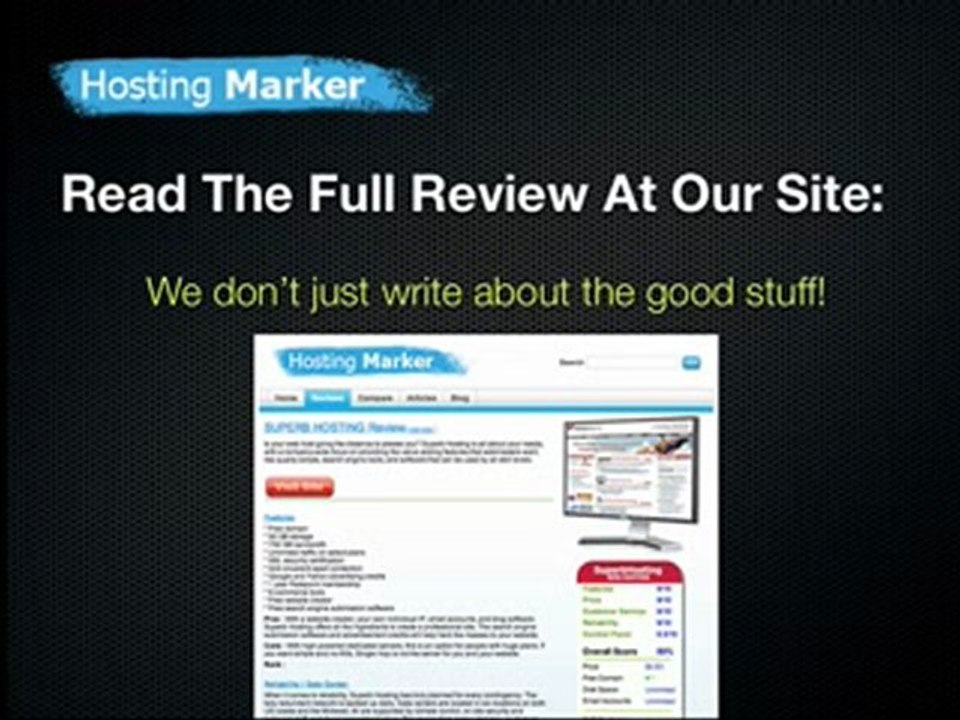 superb web hosting