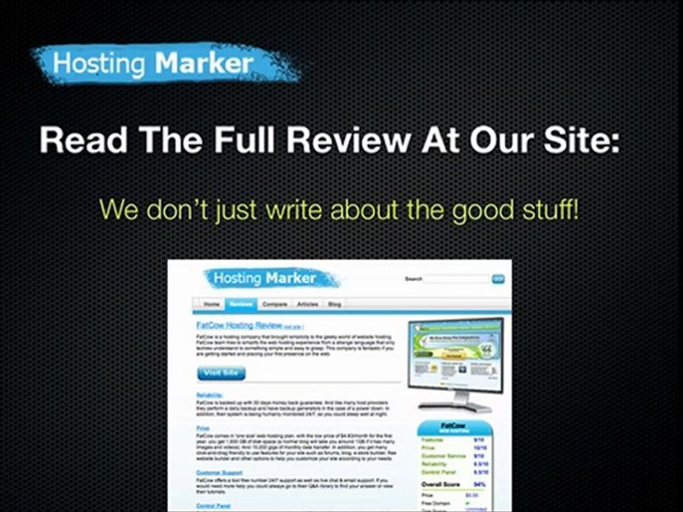 fatcow hosting review