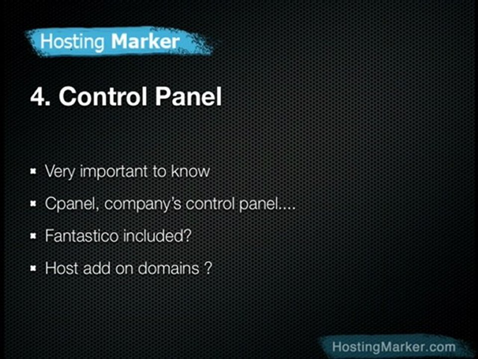 how to choose web host