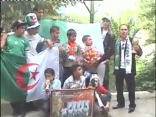 Bouira s'enflamme a la veille d'un Algerie-Egypte