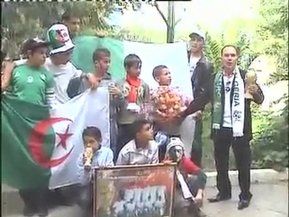 Bouira s'enflamme a la veille d'un Algerie-Egypte