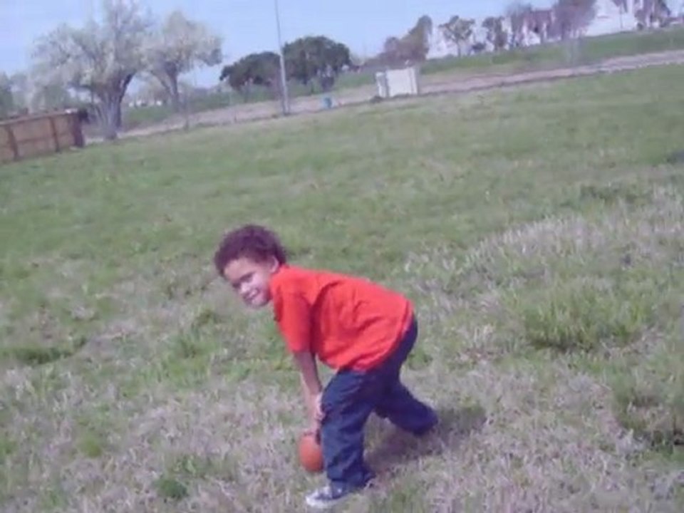 Triston The Coolest One - Playing Football Part 6