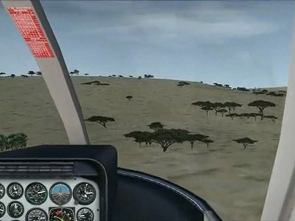 Flight Simulator X - Sauvetage d'un rhinocéros à Kwazulu
