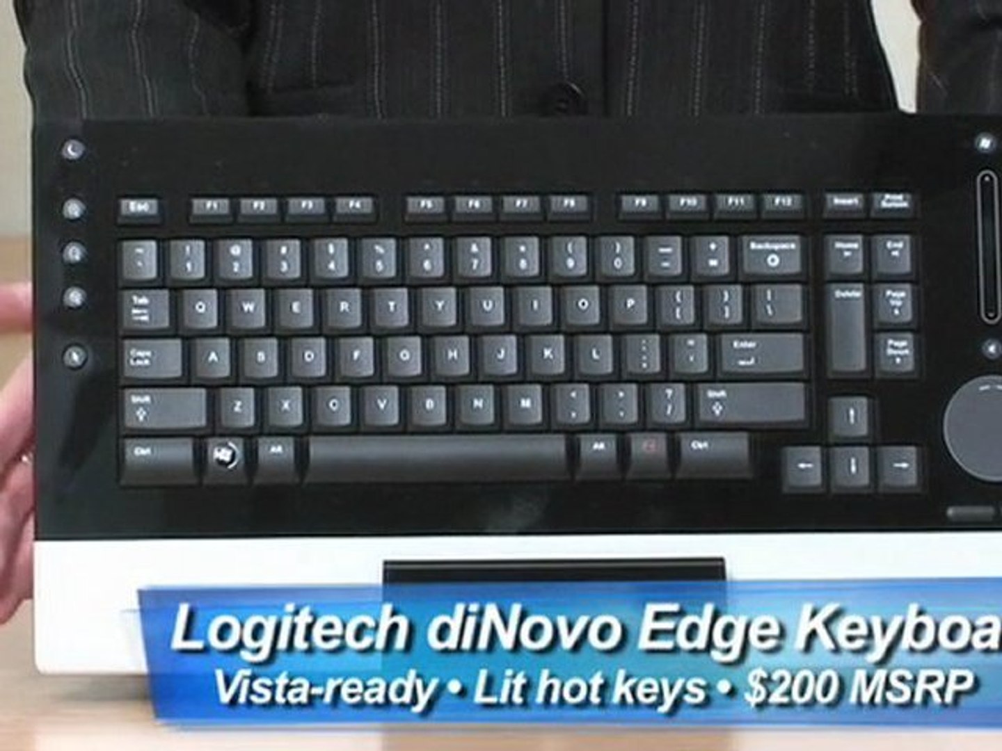 Logitech diNovo Edge Keyboard - video Dailymotion