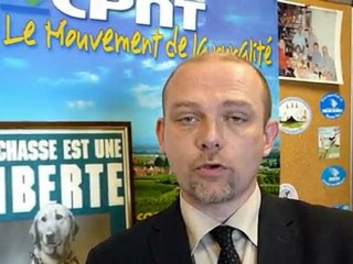 Régionales 1er tour - Déclaration de F. Nihous