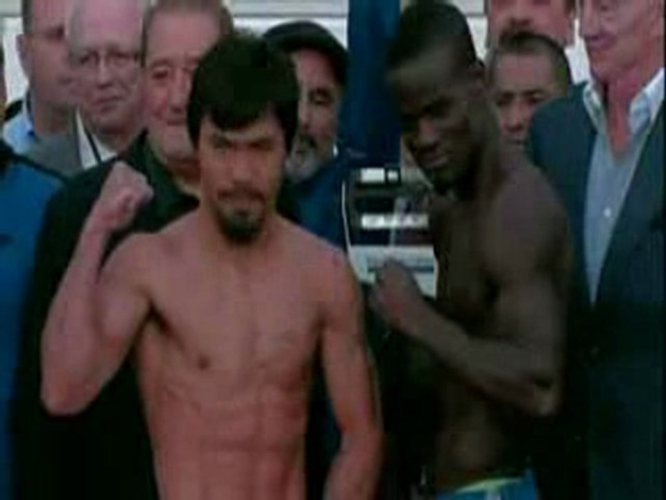 031210 Manny Pacquiao vs Joshua Clottey Weigh-In