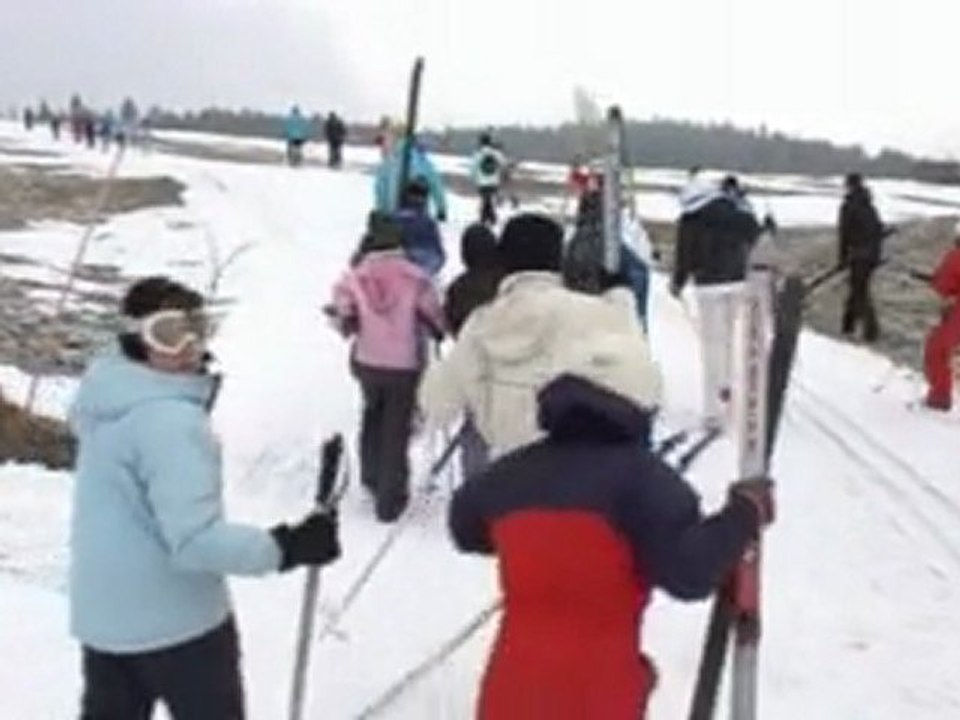 ski lundi matin Sara Saly