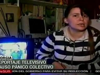 Falso reportaje de televisora provocó pánico en Georgia