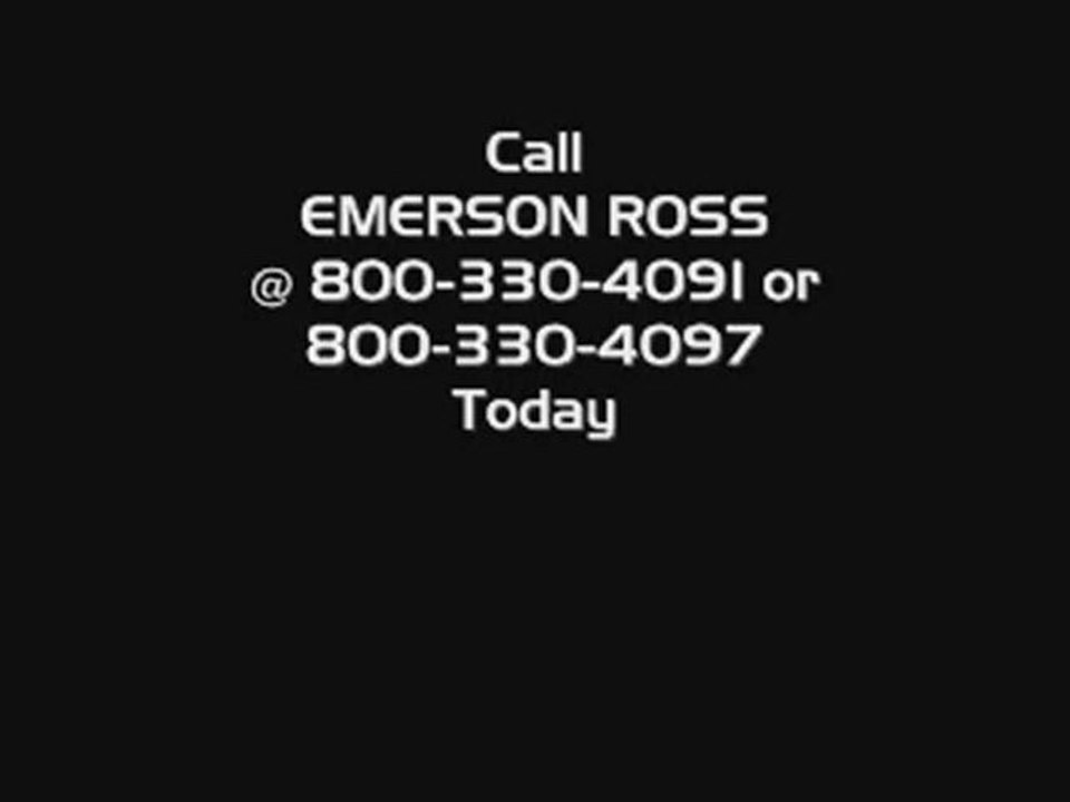 Emerson Ross 800-330-4091