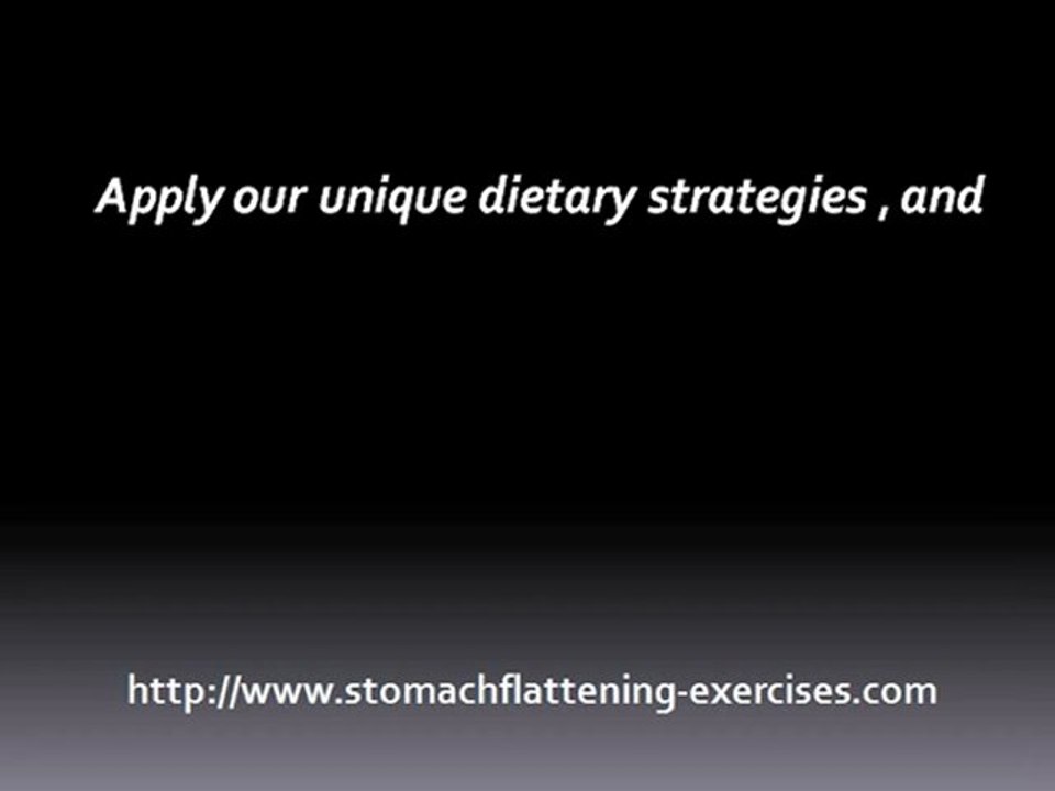 Stomach Flattening Exercises Without Crunches