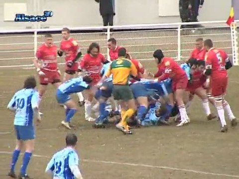 Rugby : Le Racing club retrouve son niveau ! (Strasbourg)