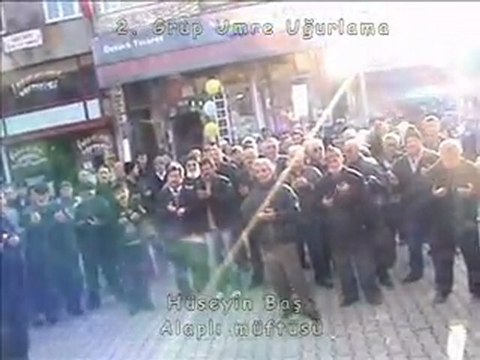 umre uğurlama alaplı müftüsü