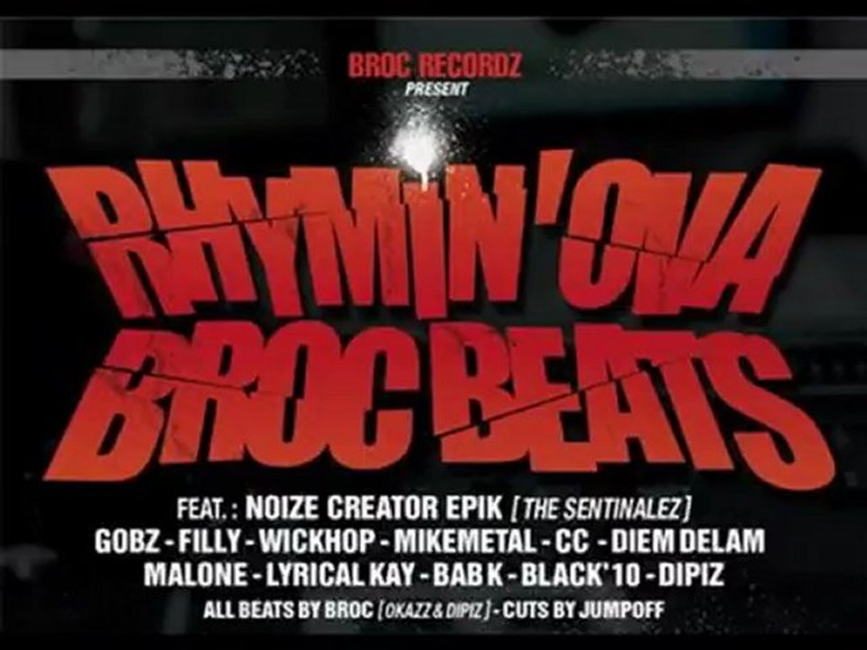 RHYMIN OVA' BROC BEATS (TRAILER) - BROC