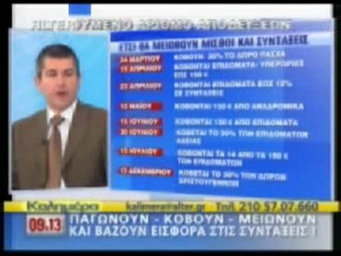 Pagritianews etsi tha miothoun oi misthi