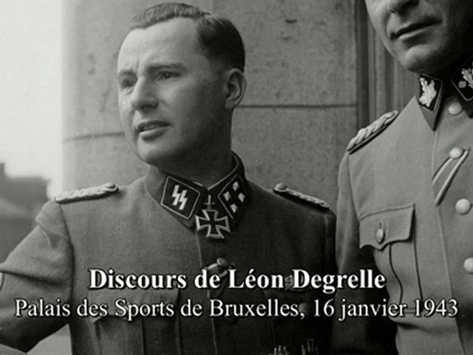 Léon Degrelle - 16 01 1943 Hommage à l'Allemagne