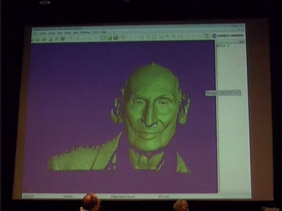 WEB CAST 34 - Scan 3D Minolta pour les 100 ans d'A. VITKINE