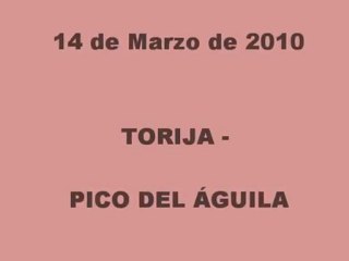 14/03/2010 TORIJA - PICO DEL ÁGUILA