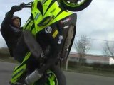 crash moto betisier stunt delir drift accident titane team