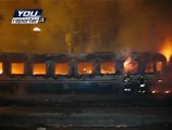 Incendio alla stazione di Milano Centrale