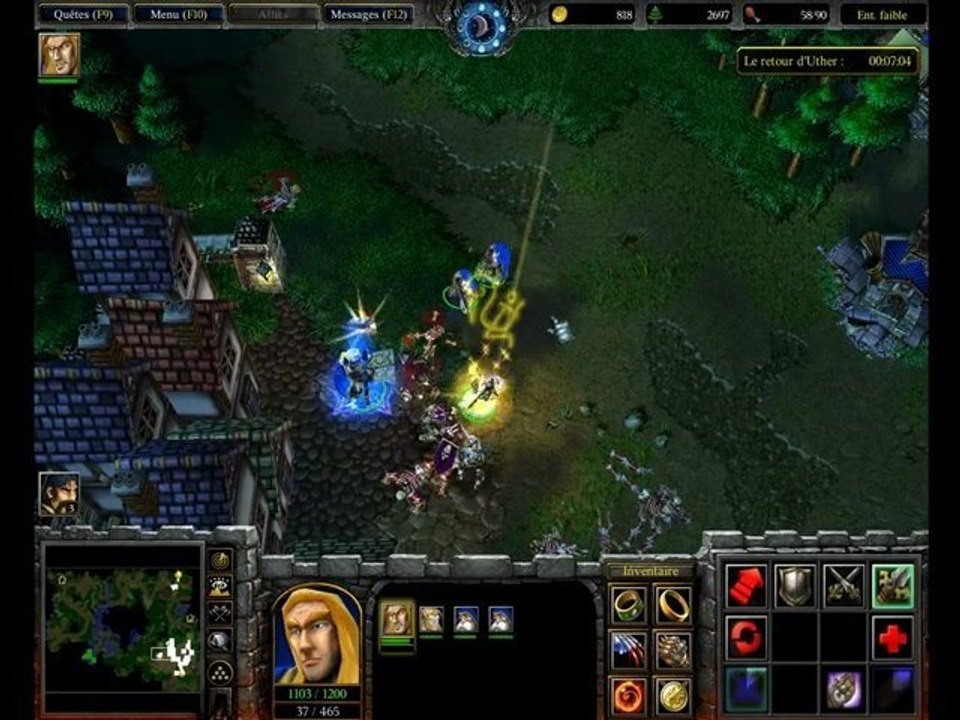 Warcraft III : Reign of Chaos 06 chapitre 5 compagne humain