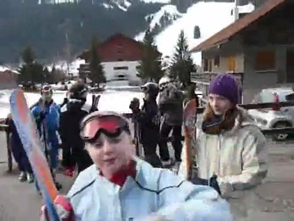 Jour n°3 : journée de ski intensif sous un grand soleil !