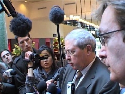 Conference de presse Duflot Huchon