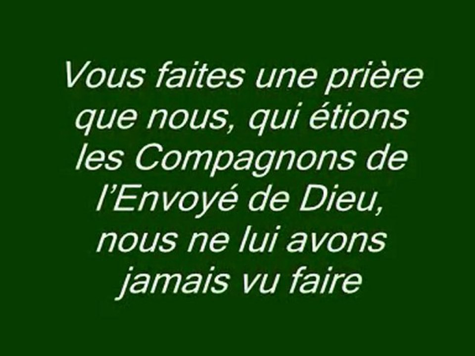 A l’ombre de la divinisation des compagnons du prophète 1
