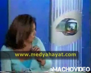 Canlı yayında şok kaza...