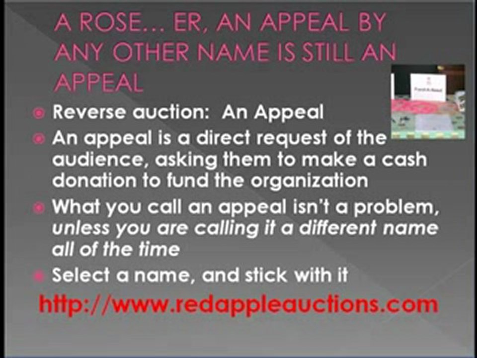 A rose... er, an appeal by any other name