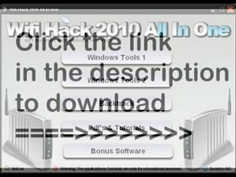 Wireless Hacking tools 2010 All In one! Works 100%