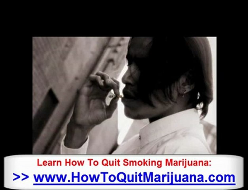 Quitting Marijuana Tips - Know What Marijuana To Quit - Quit