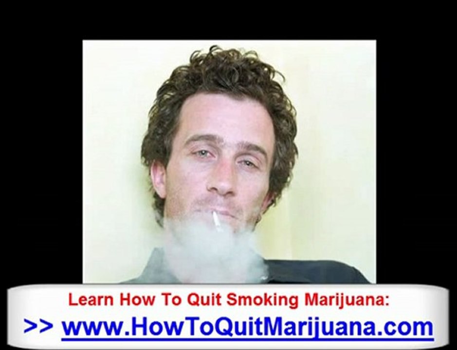 Learn How To Quit Smoking Marijuana - Stop Smoking Weed &amp