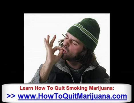 How To STOP Smoking Marijuana - How I Quit Smoking Weed In J