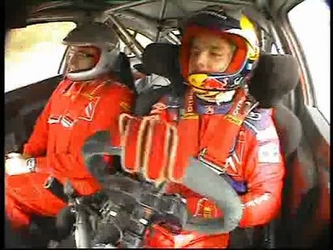 Copilote de Sebastien Loeb 2008