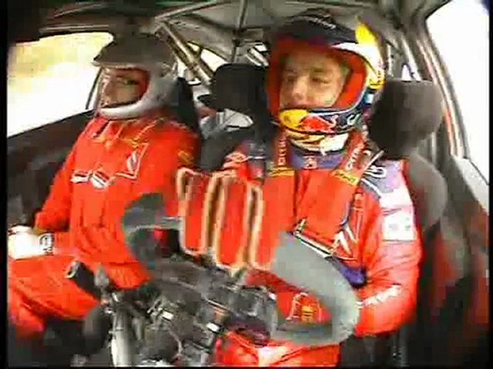Copilote de Sebastien Loeb 2008