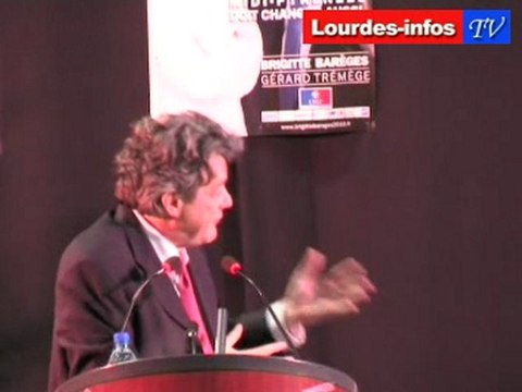 meeting de Lourdes J-L Borloo Régionales 2010 Midi-Pyrénées