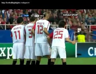 Sevilla 1 - 2 CSKAMoscow Champions League Highlights & Goals