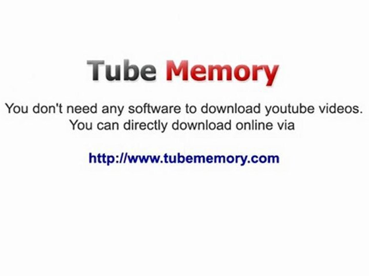 ⁣How to Download Youtube Videos Free - Tube Memory - FLV -MP4