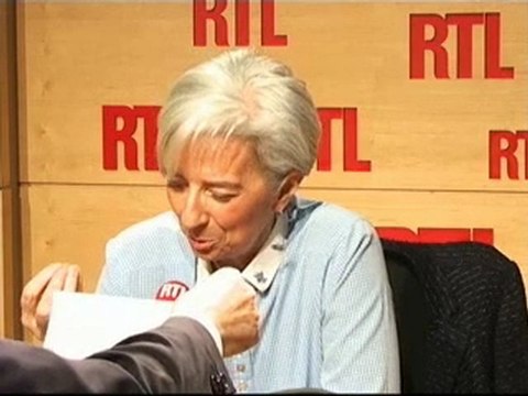 Christine Lagarde sur RTL : Mes enfants n'ont pas voté