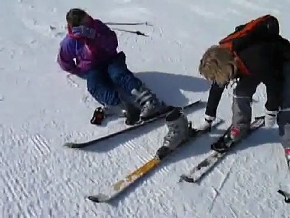 Lorsque Mélissa déchausse...